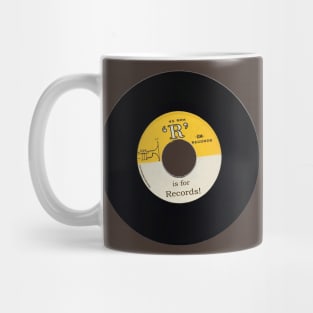 "R" is for... Records Mug